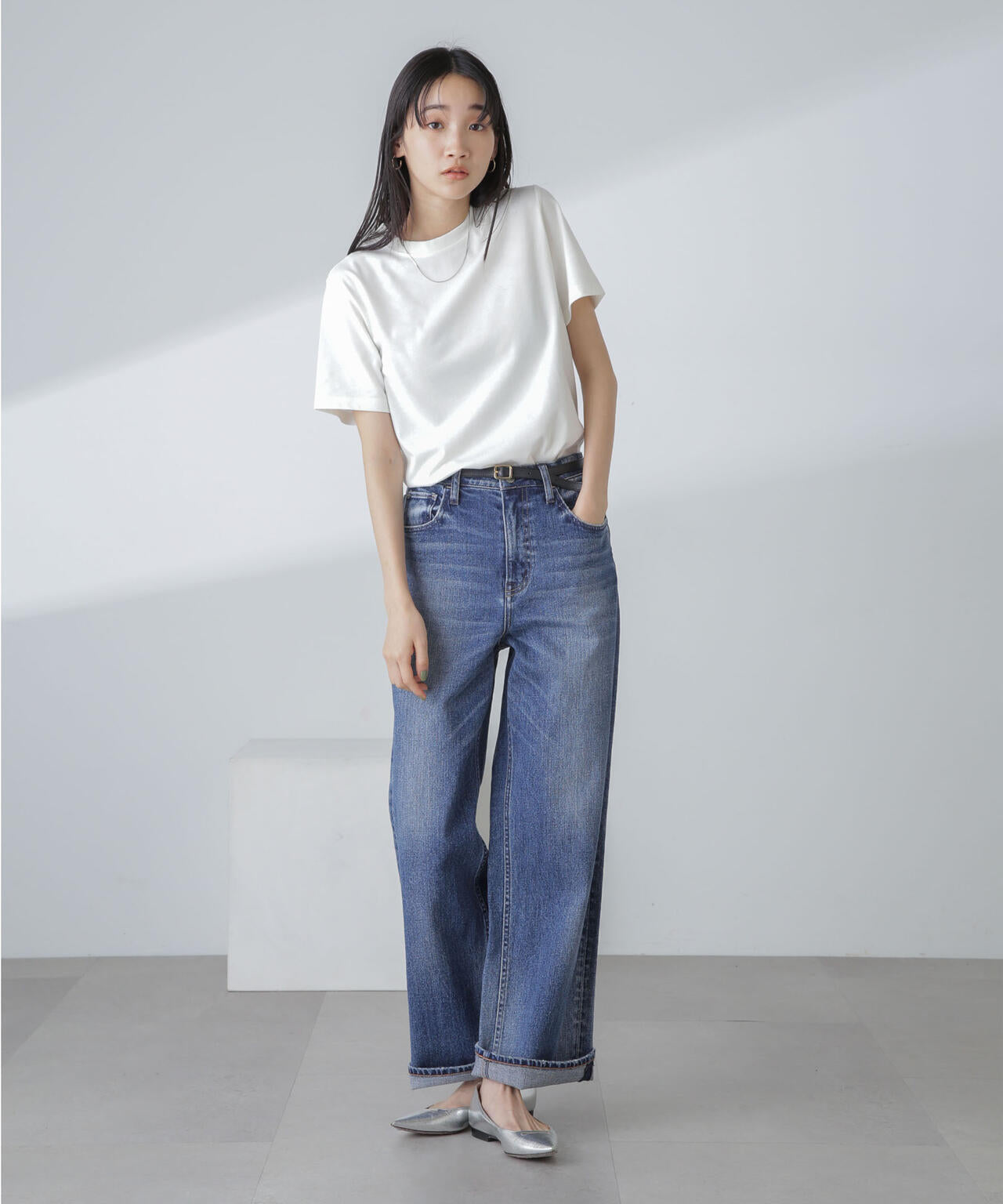 汗染み防止加工接触冷感半袖Tシャツ 6734124300