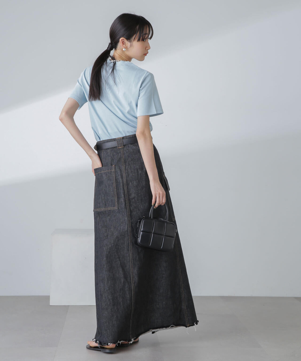 汗染み防止加工接触冷感半袖Tシャツ 6734124300