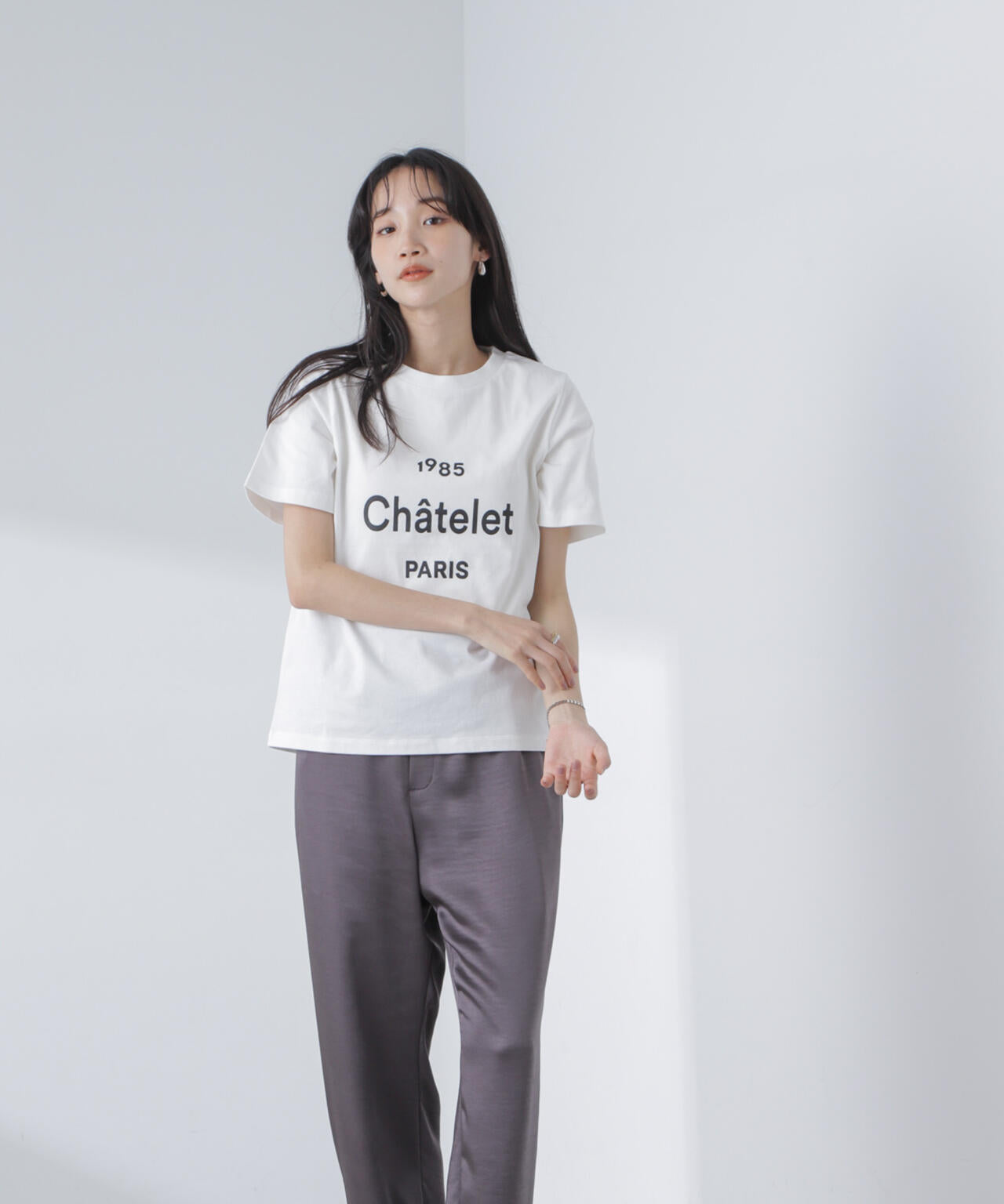 ロゴプリントTシャツ 6734124309