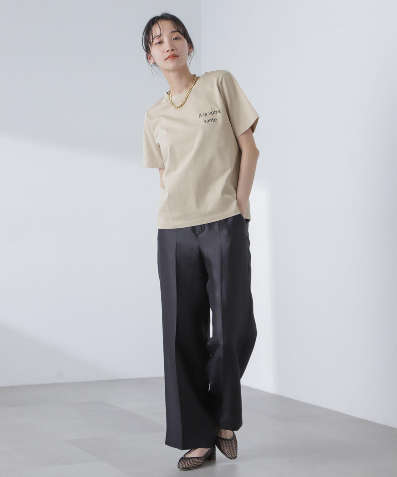 ロゴプリントTシャツ 6734124309