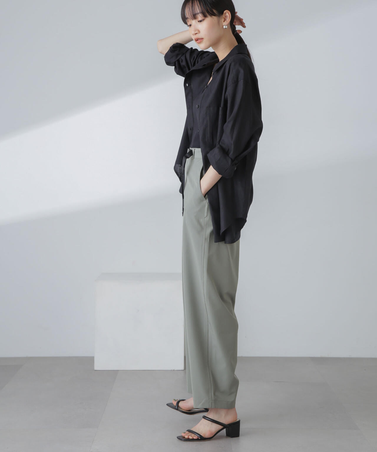 ストレートパンツ 多機能軽量ストレッチ-SHELTECH(セットアップ可) 6734127302