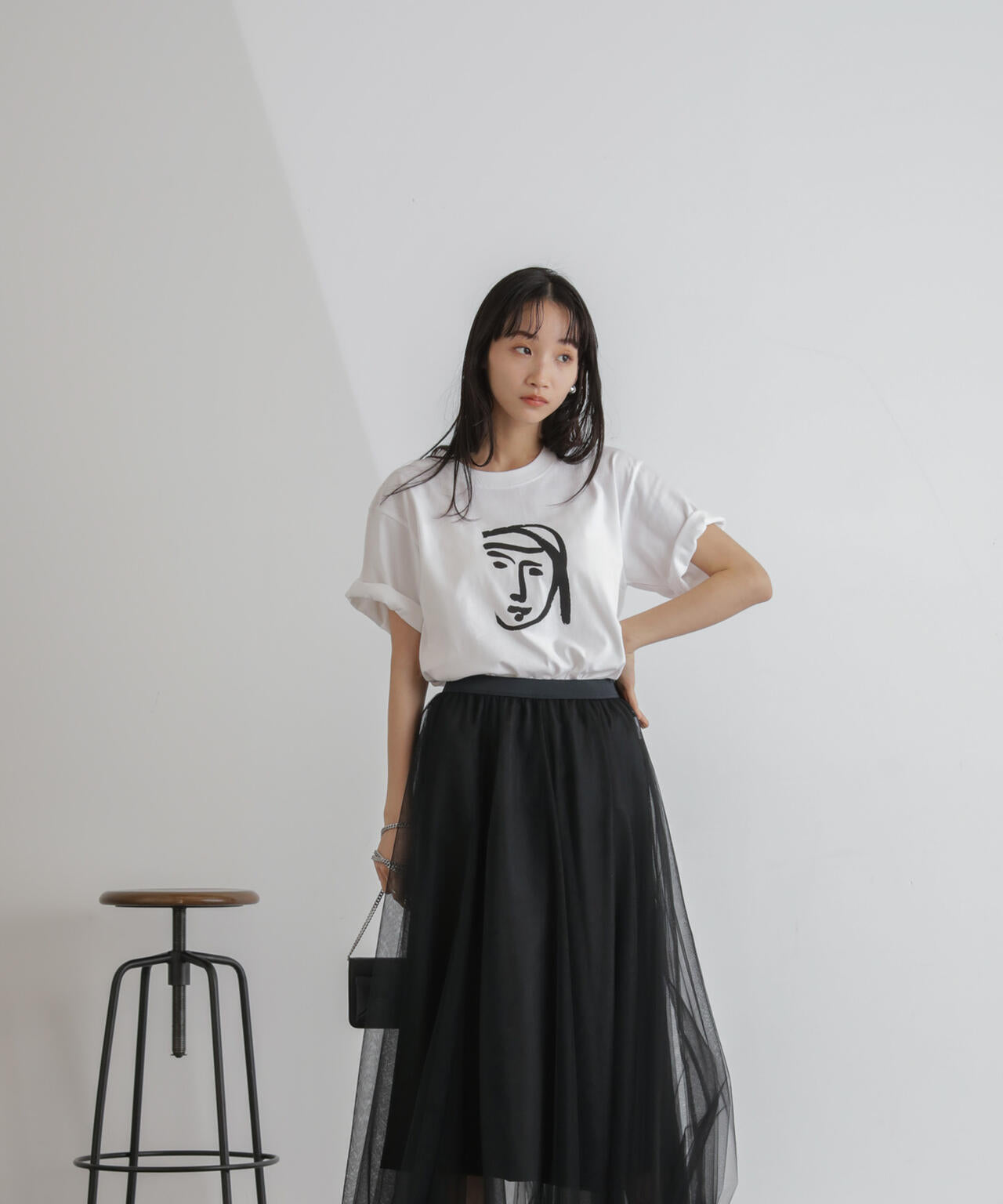 2wayレイヤードチュールスカート 6734130313