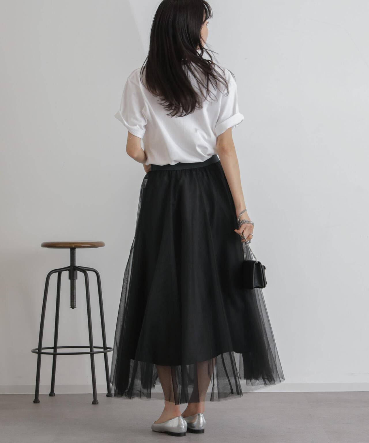 2wayレイヤードチュールスカート 6734130313
