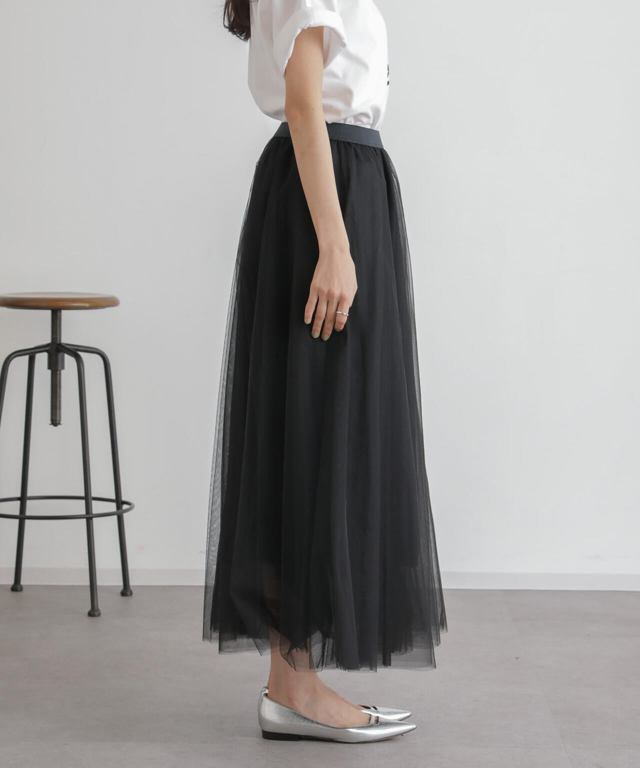 2wayレイヤードチュールスカート 6734130313