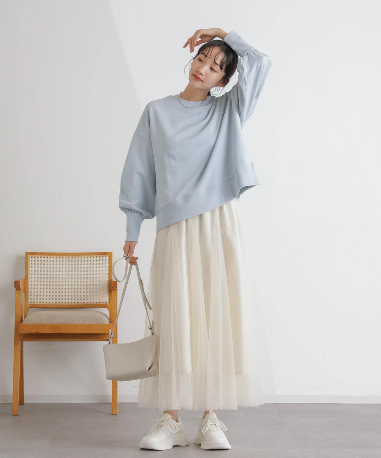 2wayレイヤードチュールスカート 6734130313