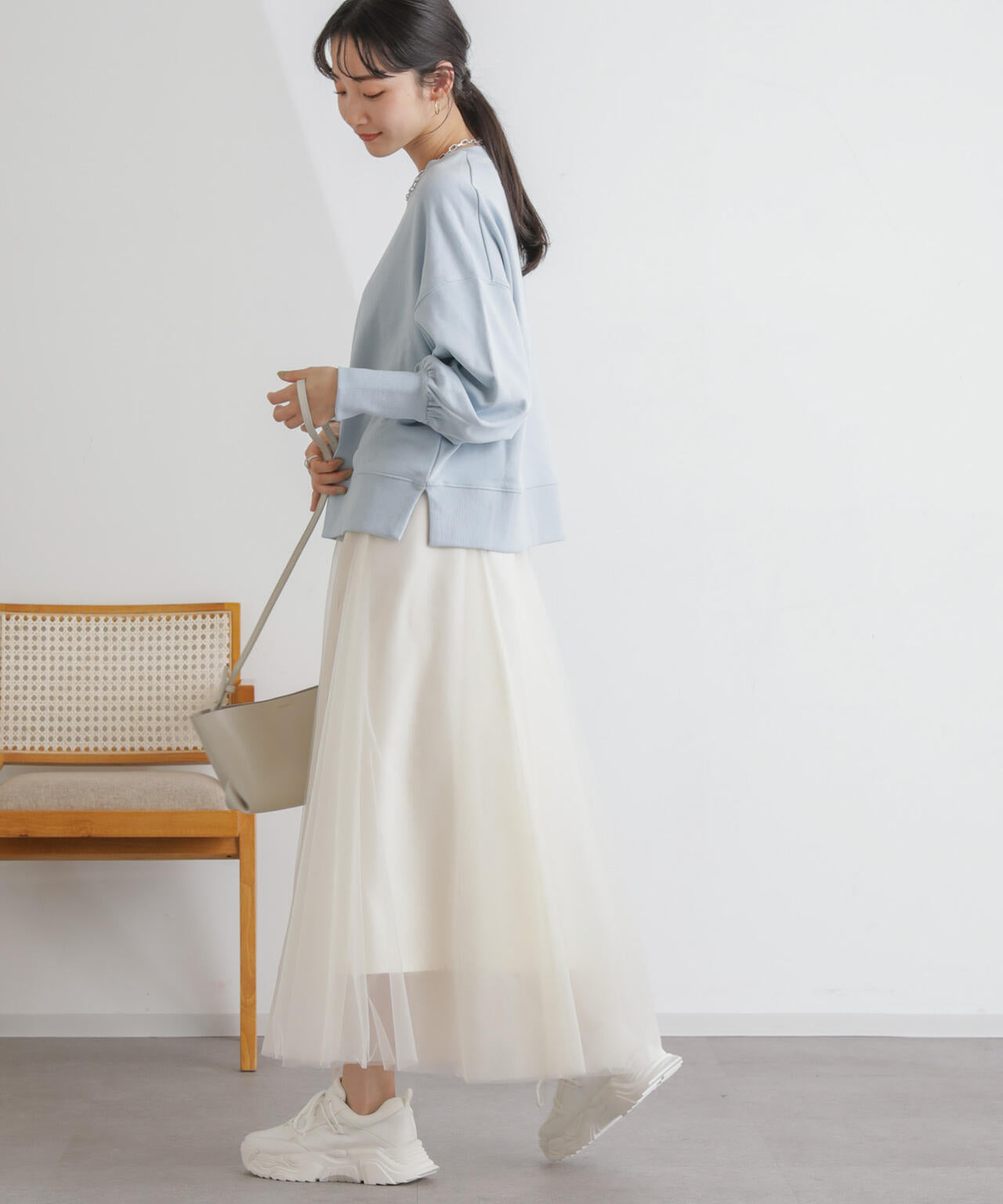 2wayレイヤードチュールスカート 6734130313