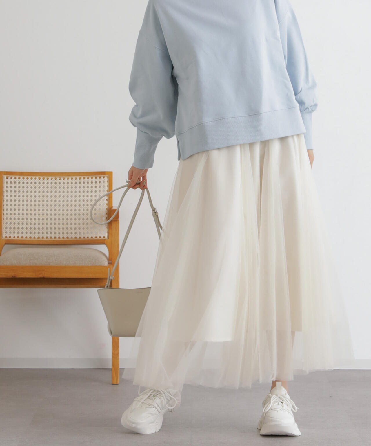 2wayレイヤードチュールスカート 6734130313