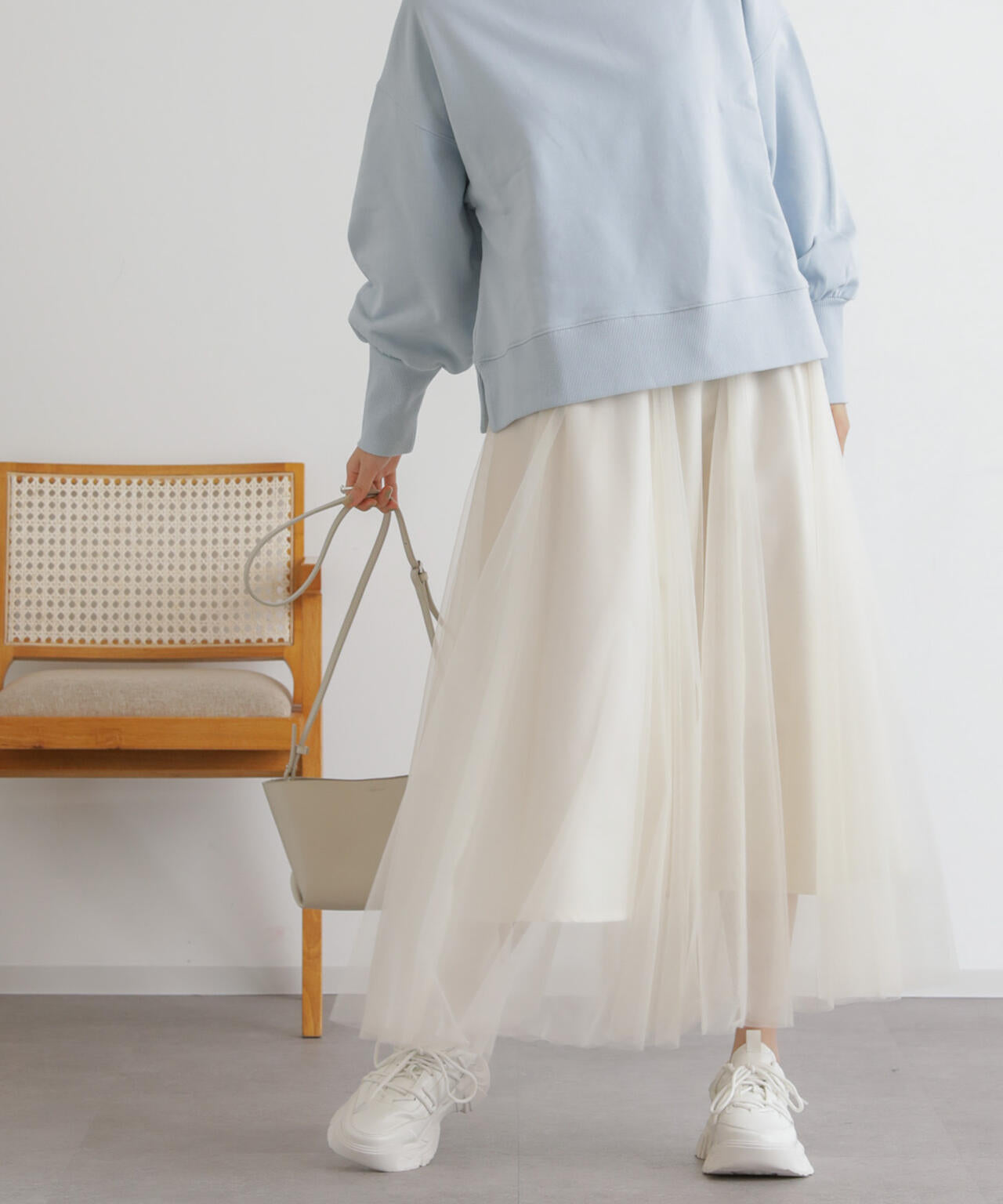 2wayレイヤードチュールスカート 6734130313