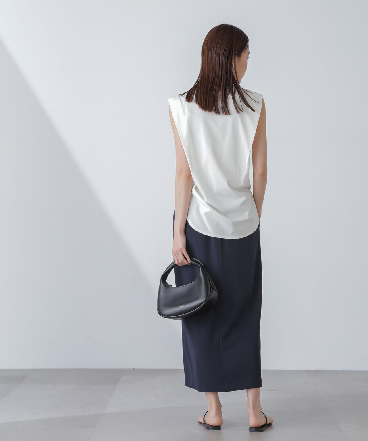 多機能素材サイドベルトストラップ風スカート(セットアップ可) 6734130315