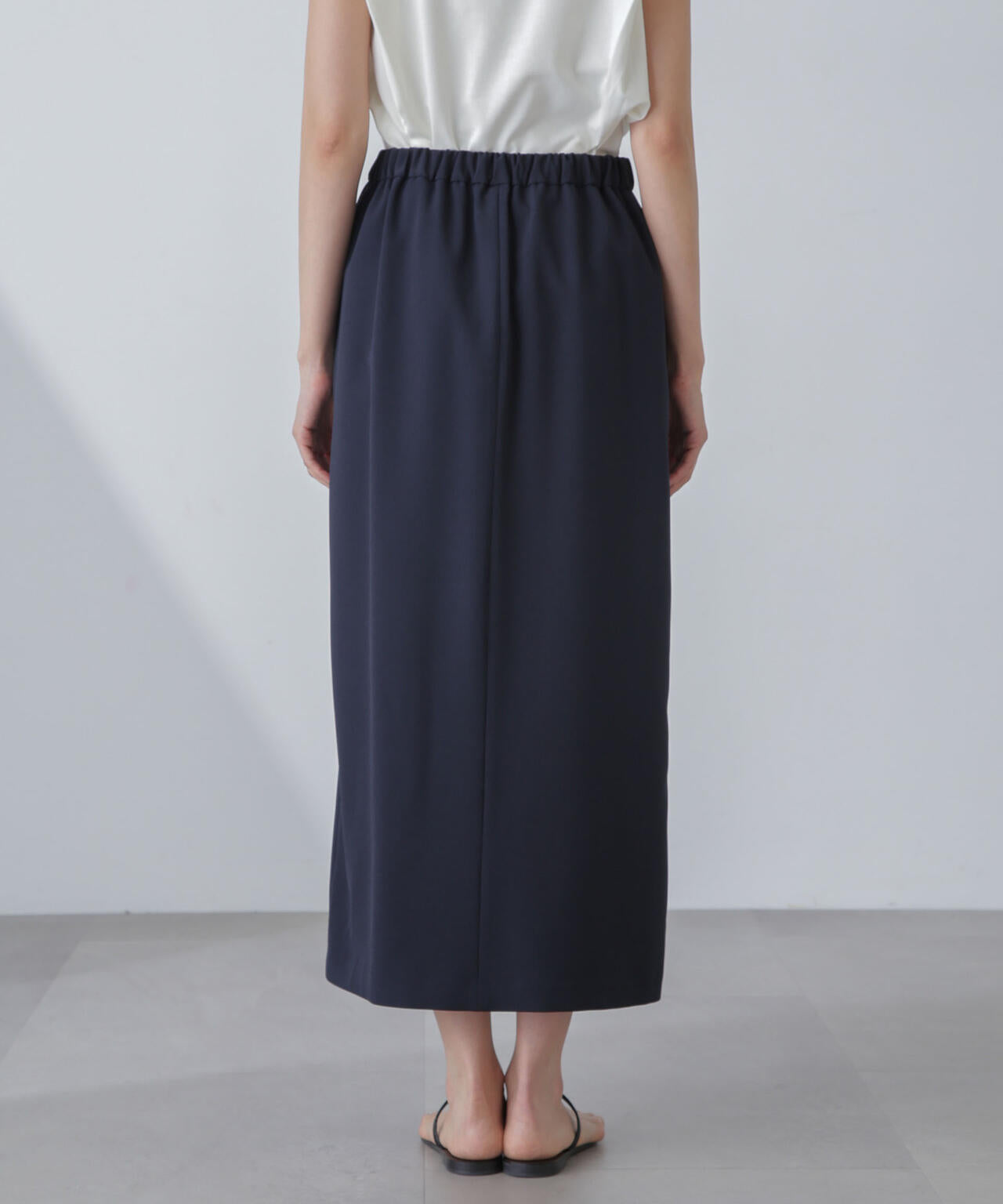多機能素材サイドベルトストラップ風スカート(セットアップ可) 6734130315