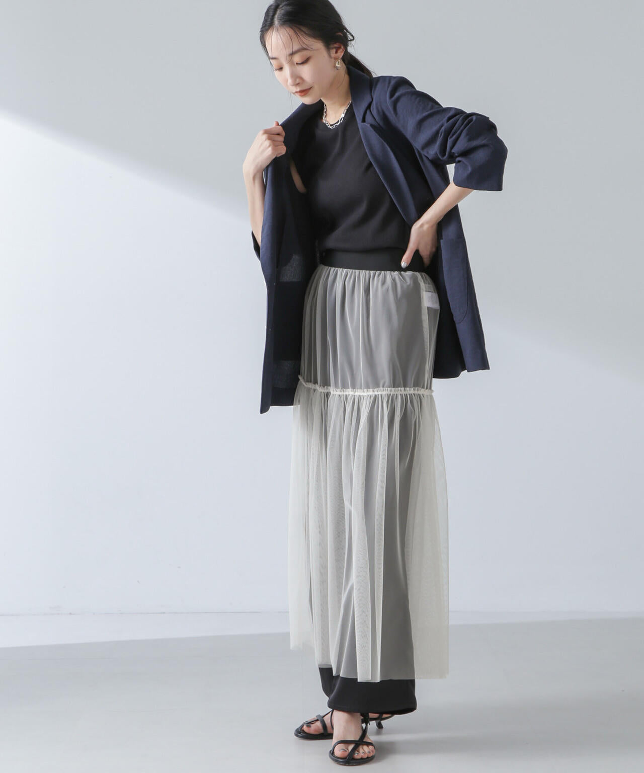 チュールスカート 6734130321