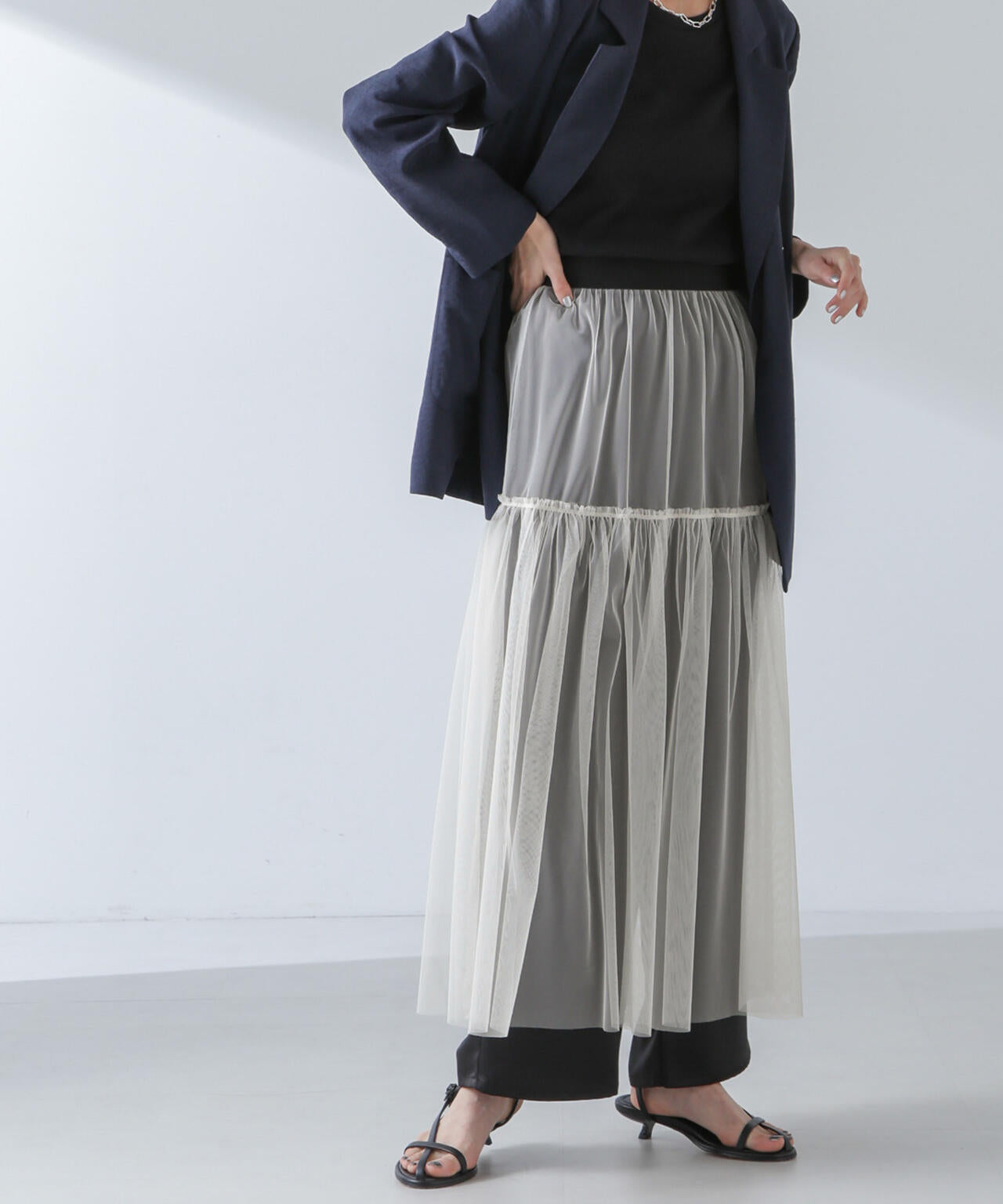 チュールスカート 6734130321