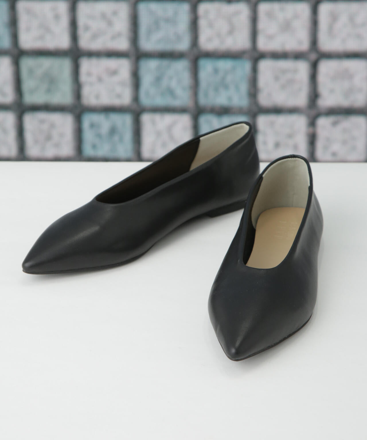 ポインテッドフラットパンプス 6734133303