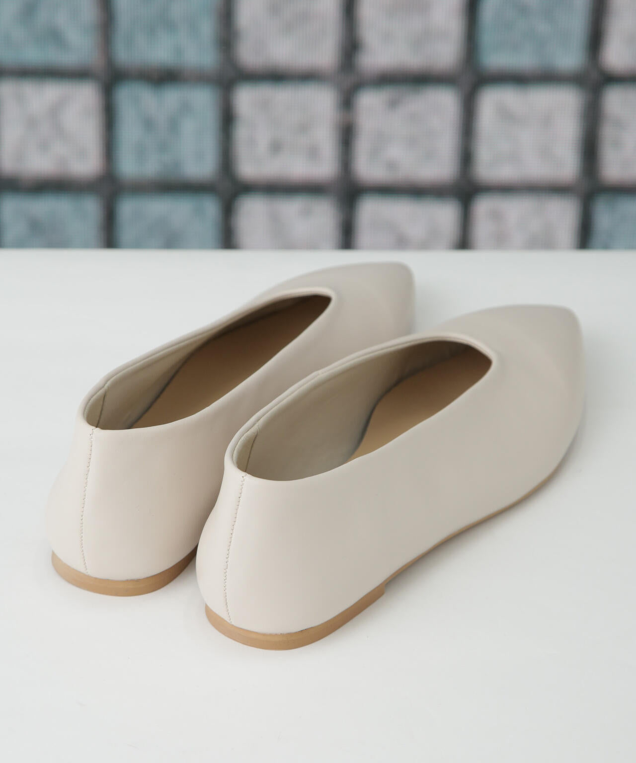 ポインテッドフラットパンプス 6734133303