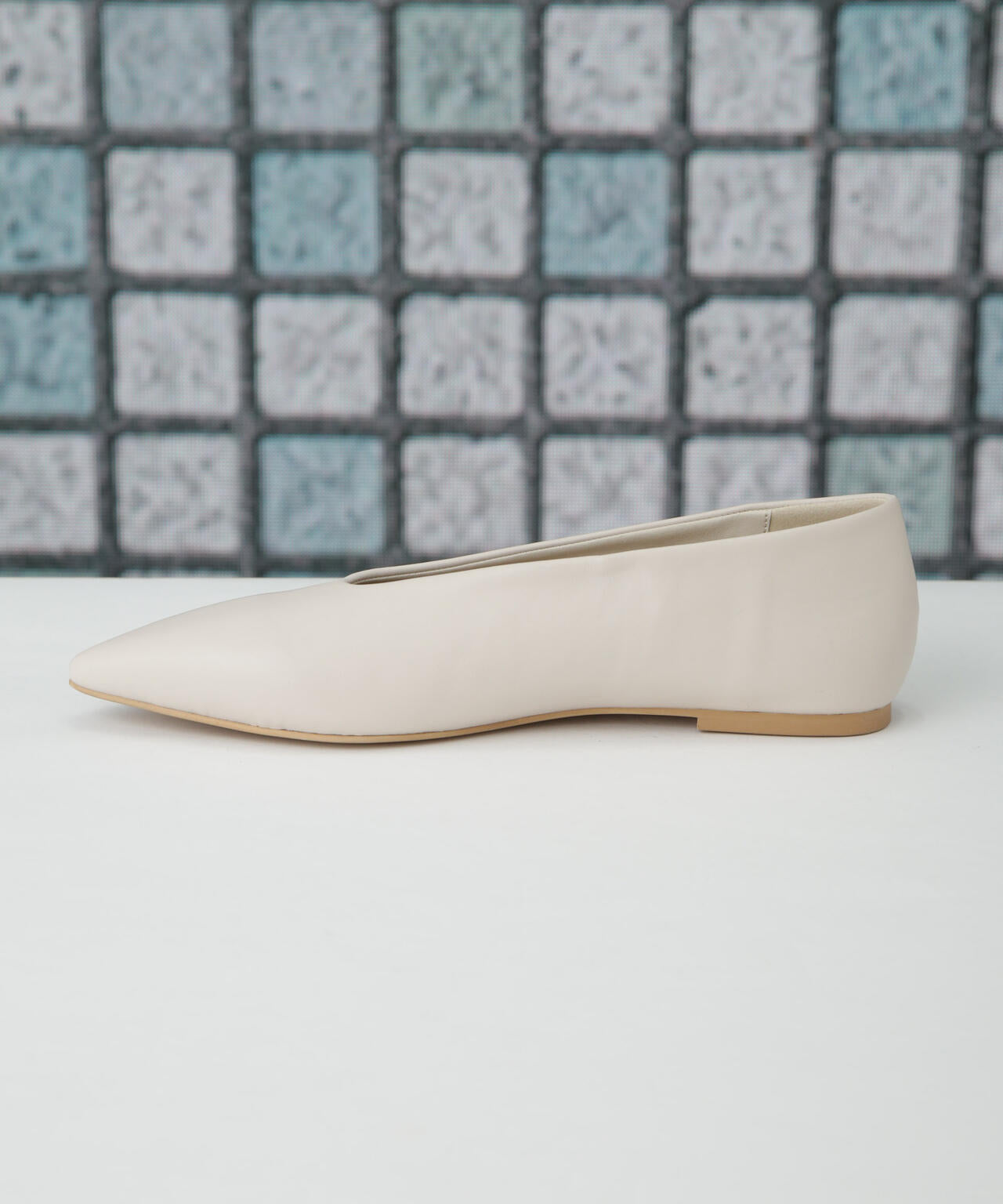 ポインテッドフラットパンプス 6734133303