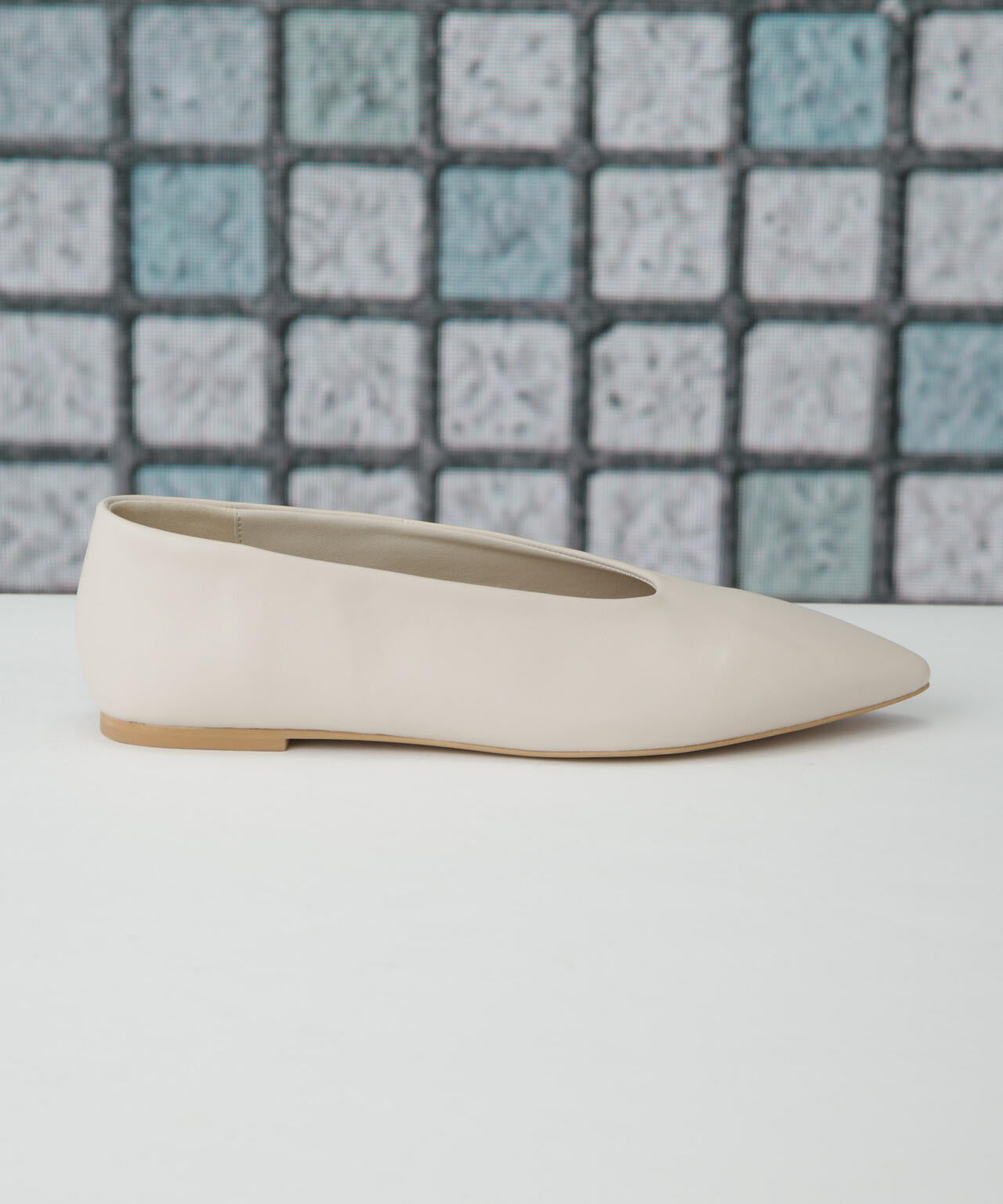 ポインテッドフラットパンプス 6734133303