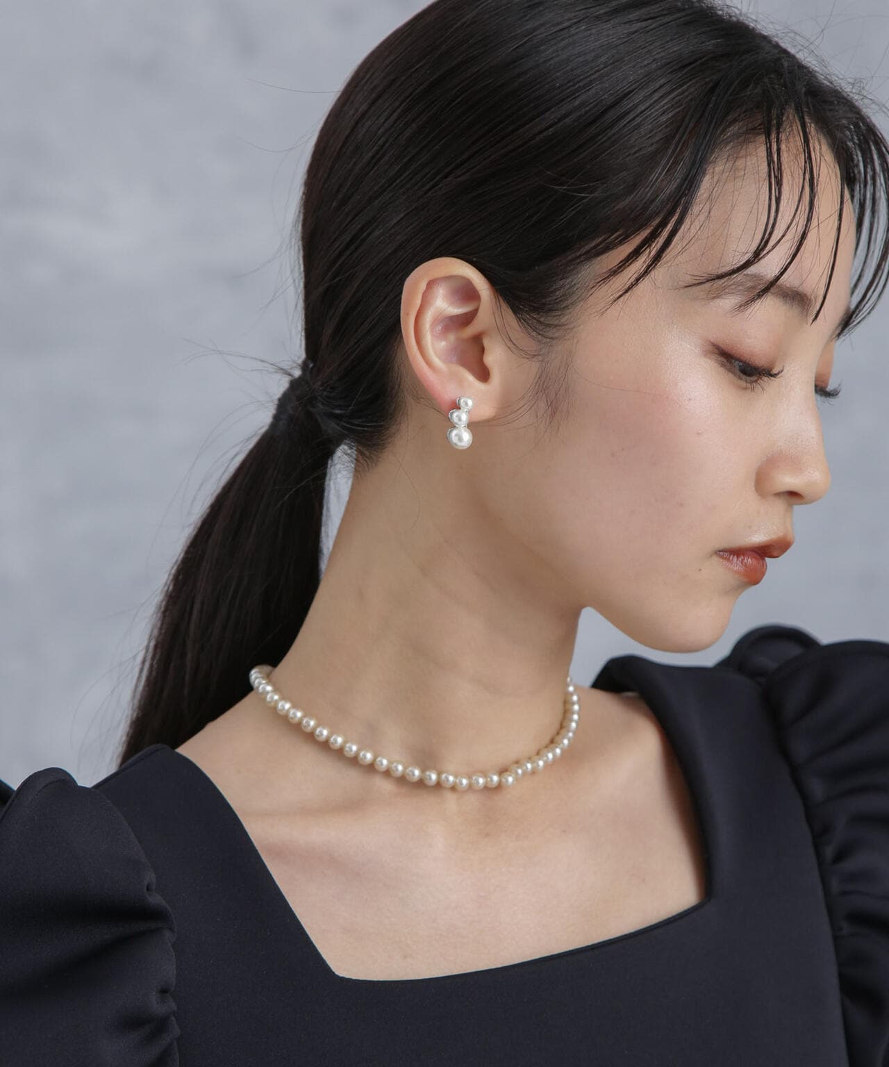 トリプルパールピアス 6734145300