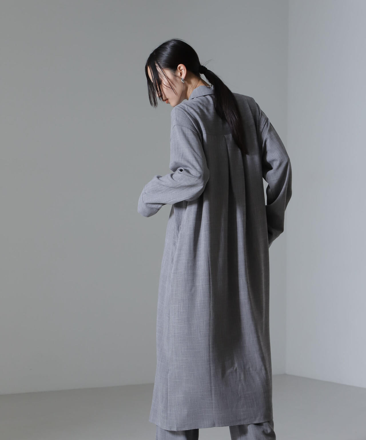 スキッパーロングワンピース(セットアップ可) 6734219317