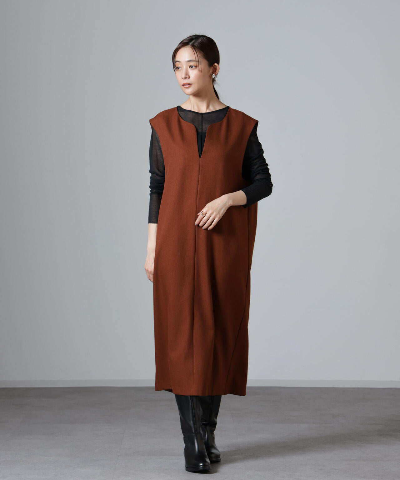 ジレワンピース 6734219324