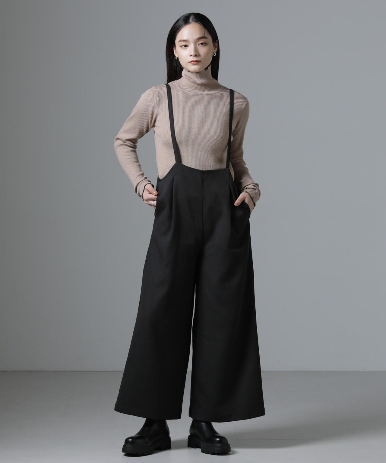 サロペットワイドパンツ(セットアップ可) 6734219336