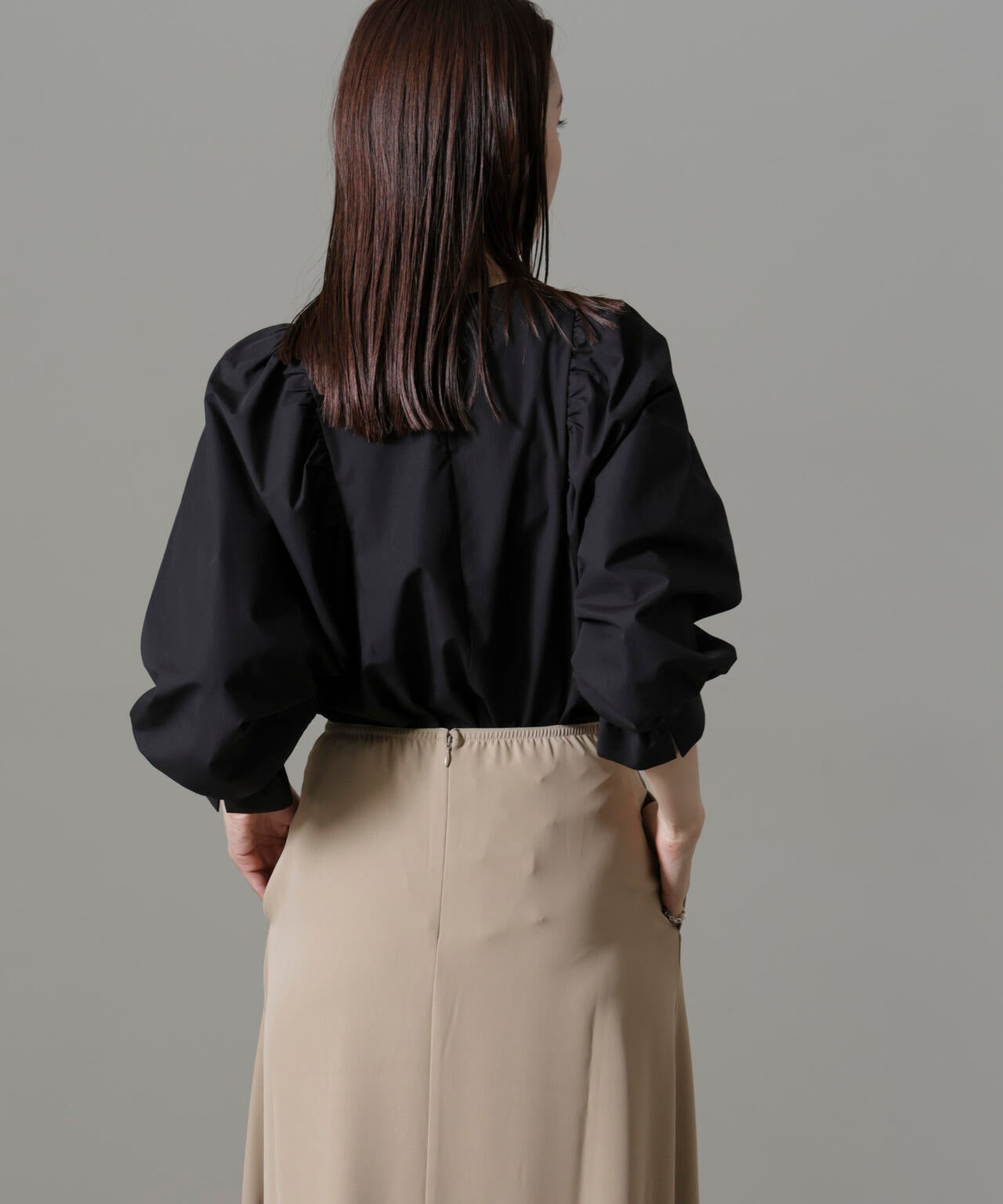 ボリュームスリーブブラウス 6734220300