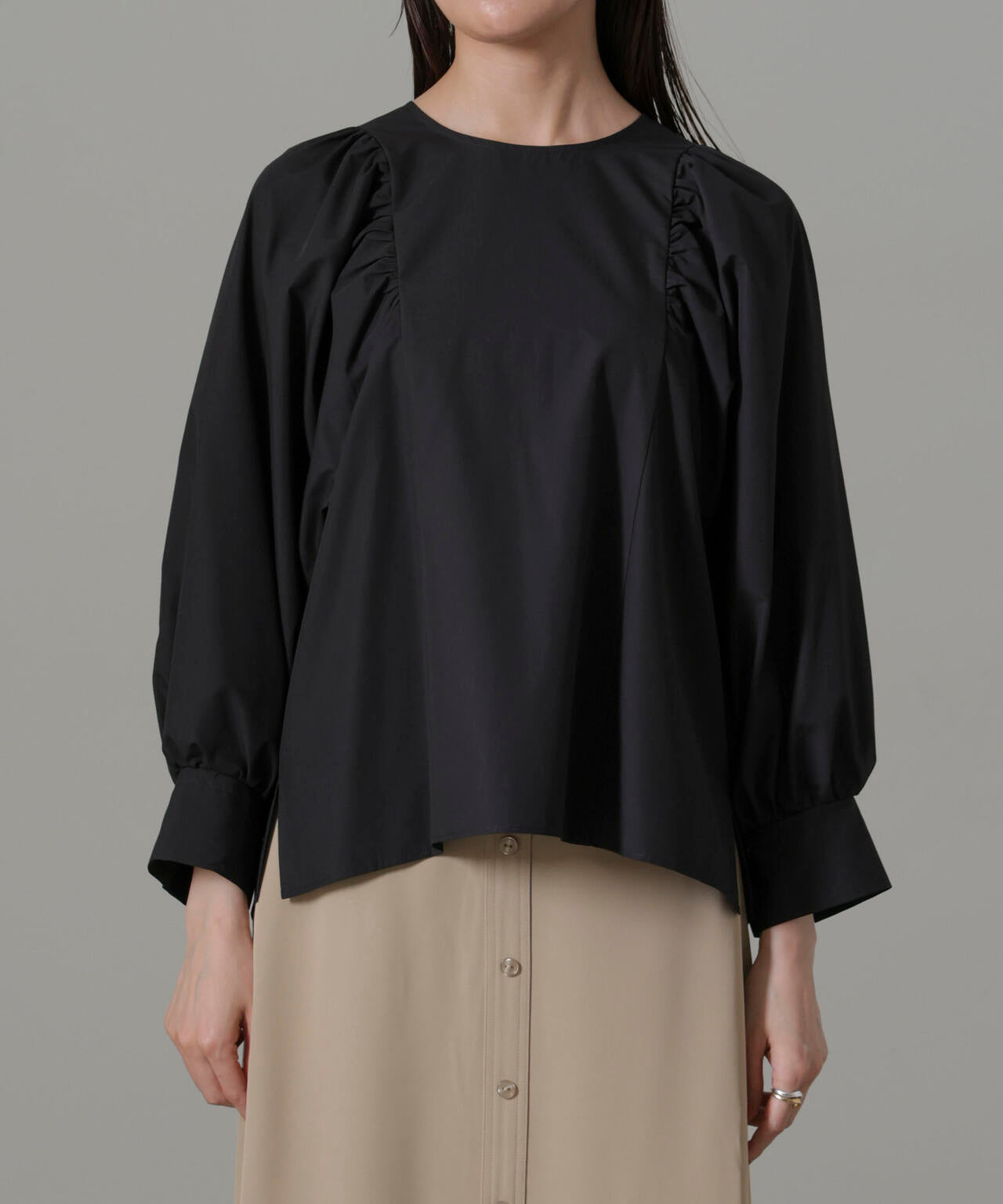 ボリュームスリーブブラウス 6734220300