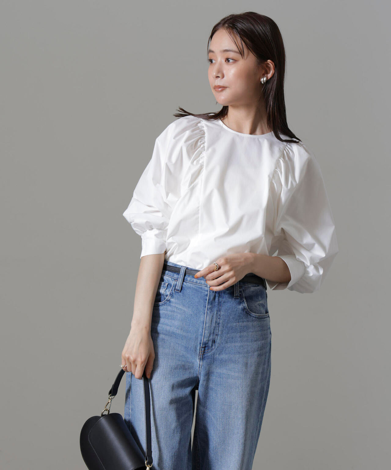 ボリュームスリーブブラウス 6734220300