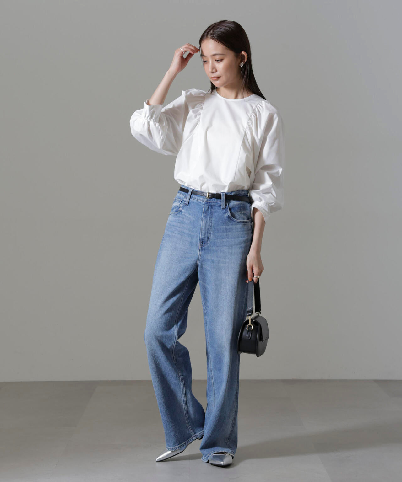 ボリュームスリーブブラウス 6734220300