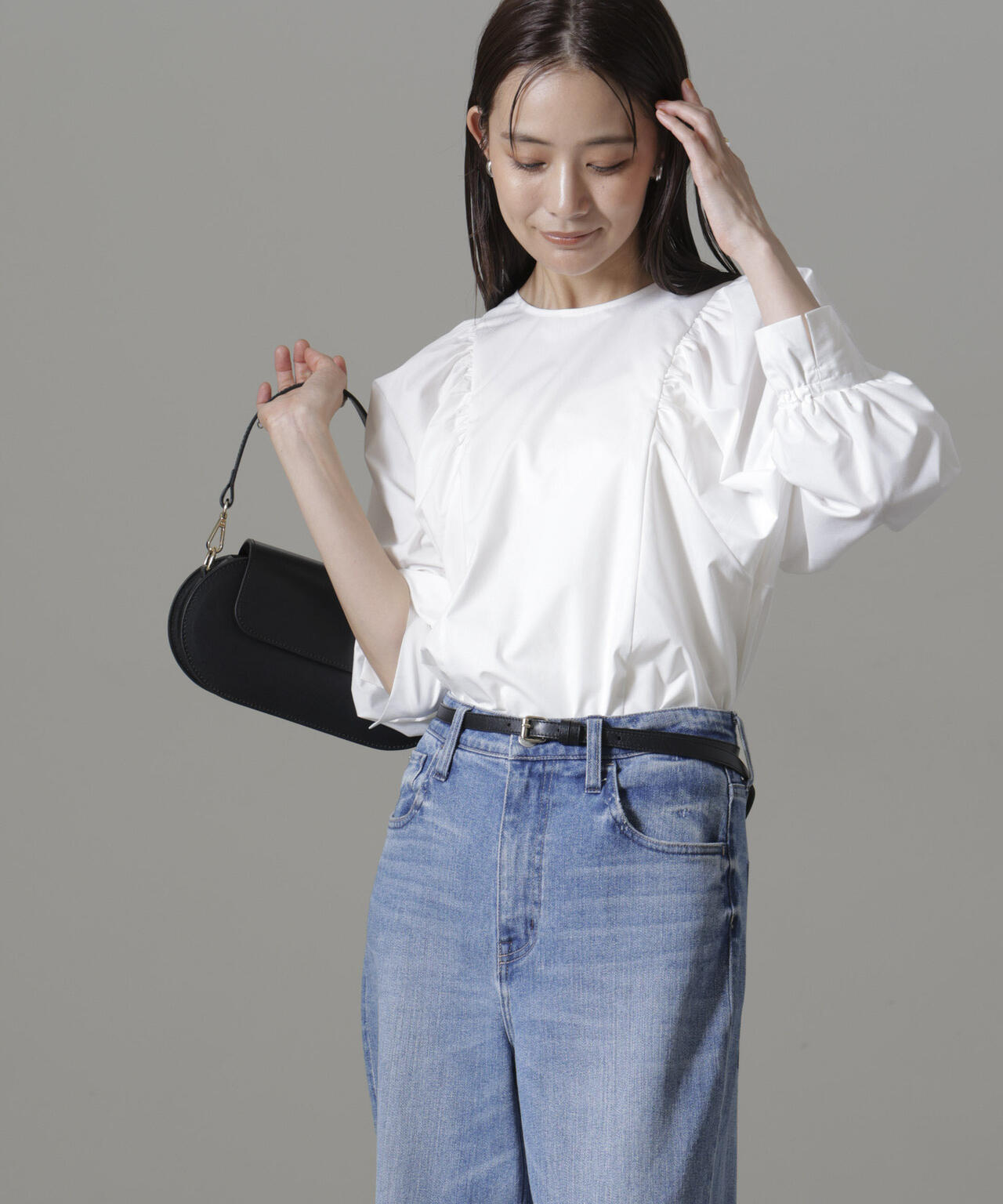 ボリュームスリーブブラウス 6734220300