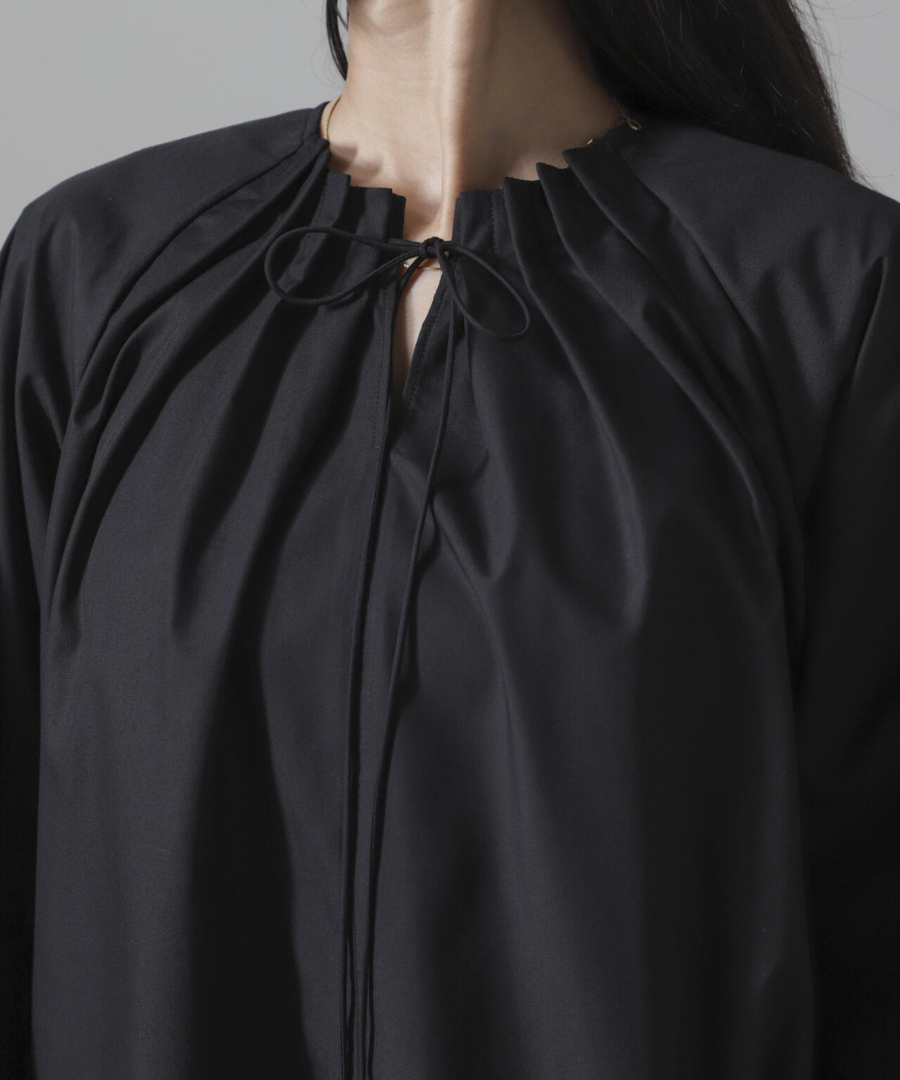 タックカラーボリュームブラウス 6734220303