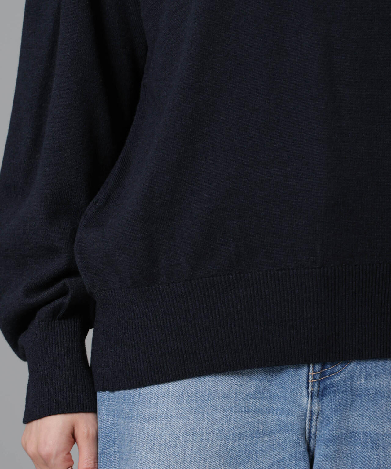 静電気防止 Vネックプルオーバーニット 6734222332