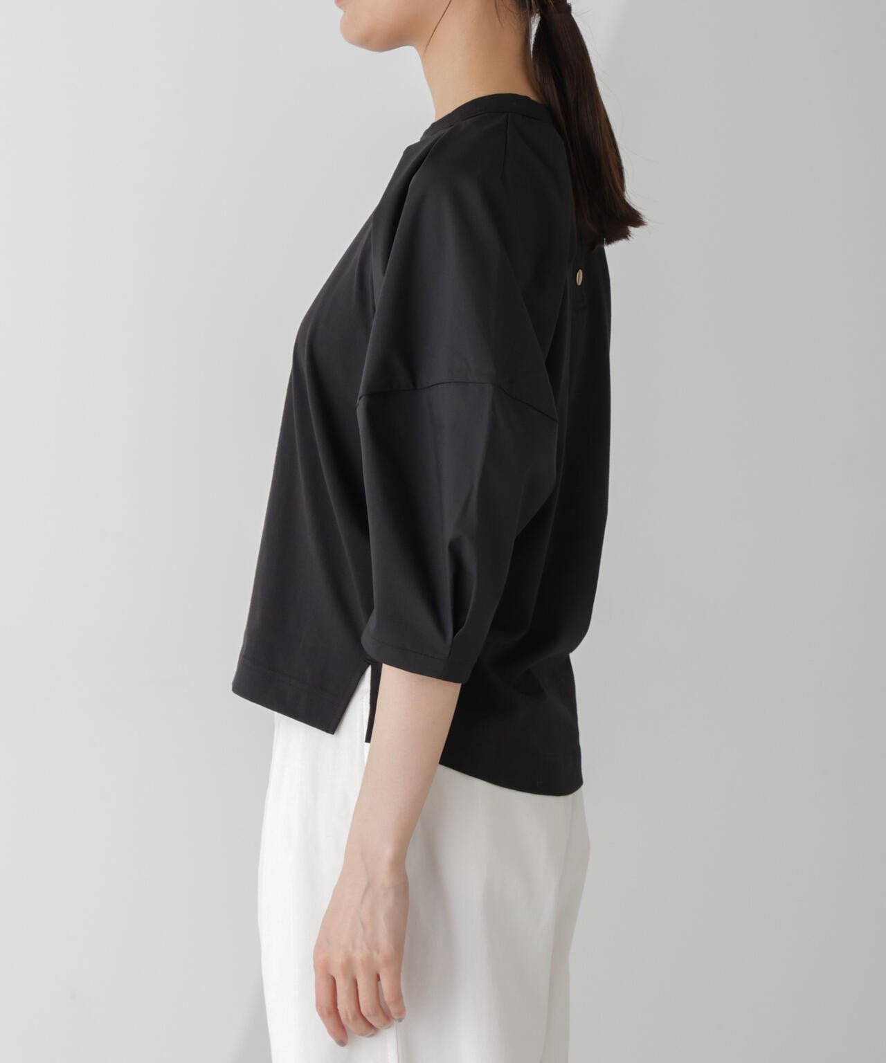 布帛タックスリーブカットプルオーバー 6734223301