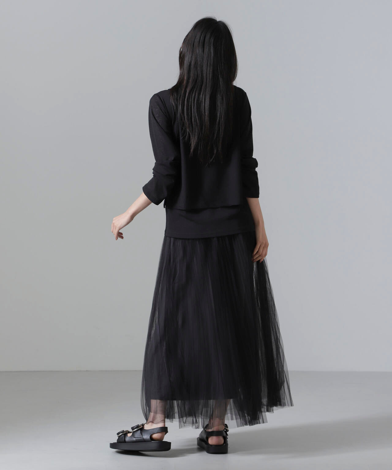 シアーレイヤードアンサンブルカットトップス 6734223304