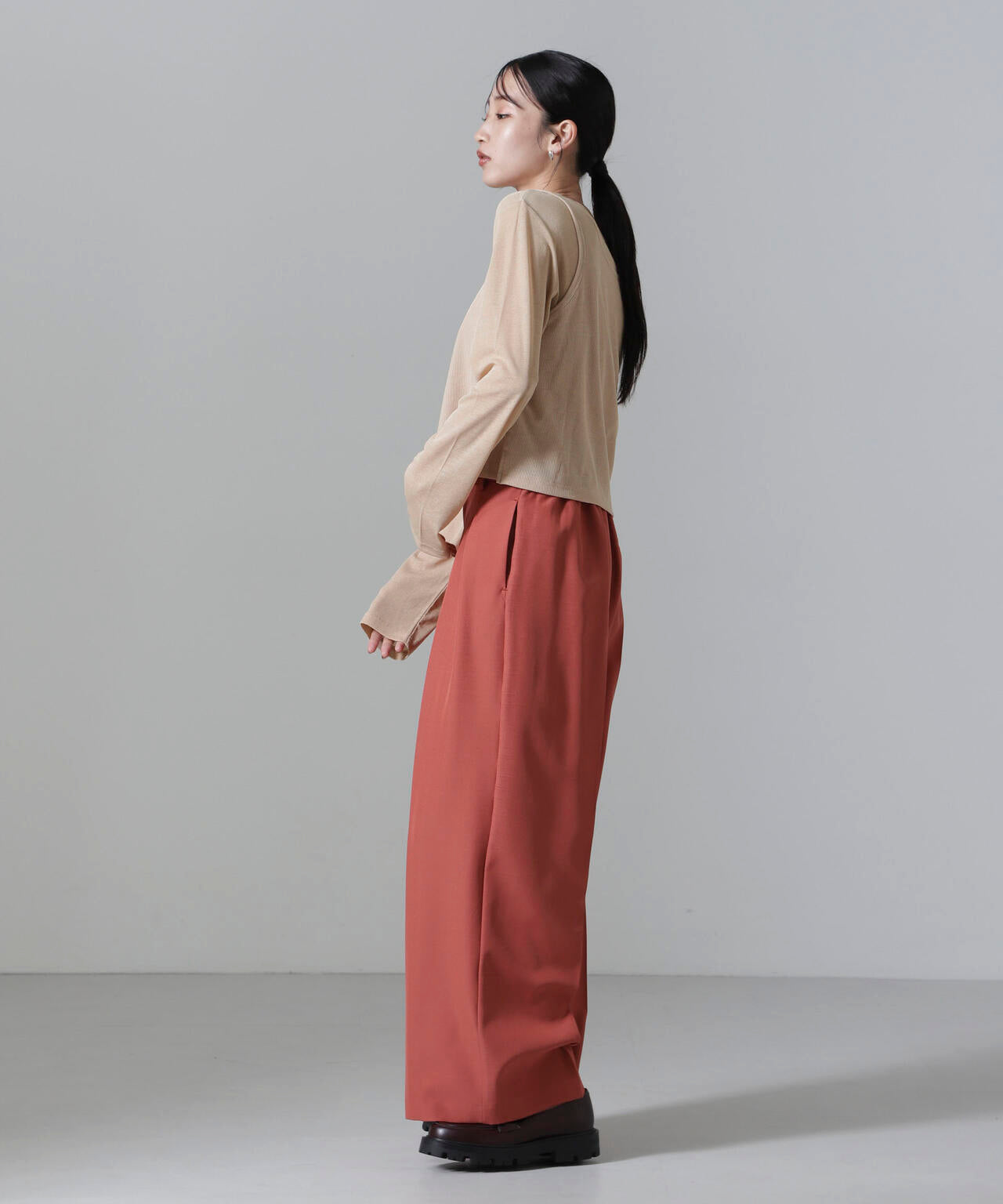 シアーレイヤードアンサンブルカットトップス 6734223304