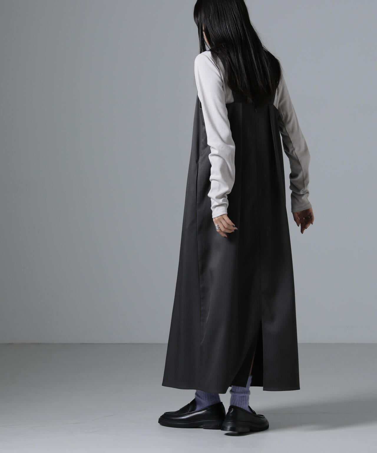 ジンジャー吸湿発熱抗菌防臭クルーネックカットソー 6734223321