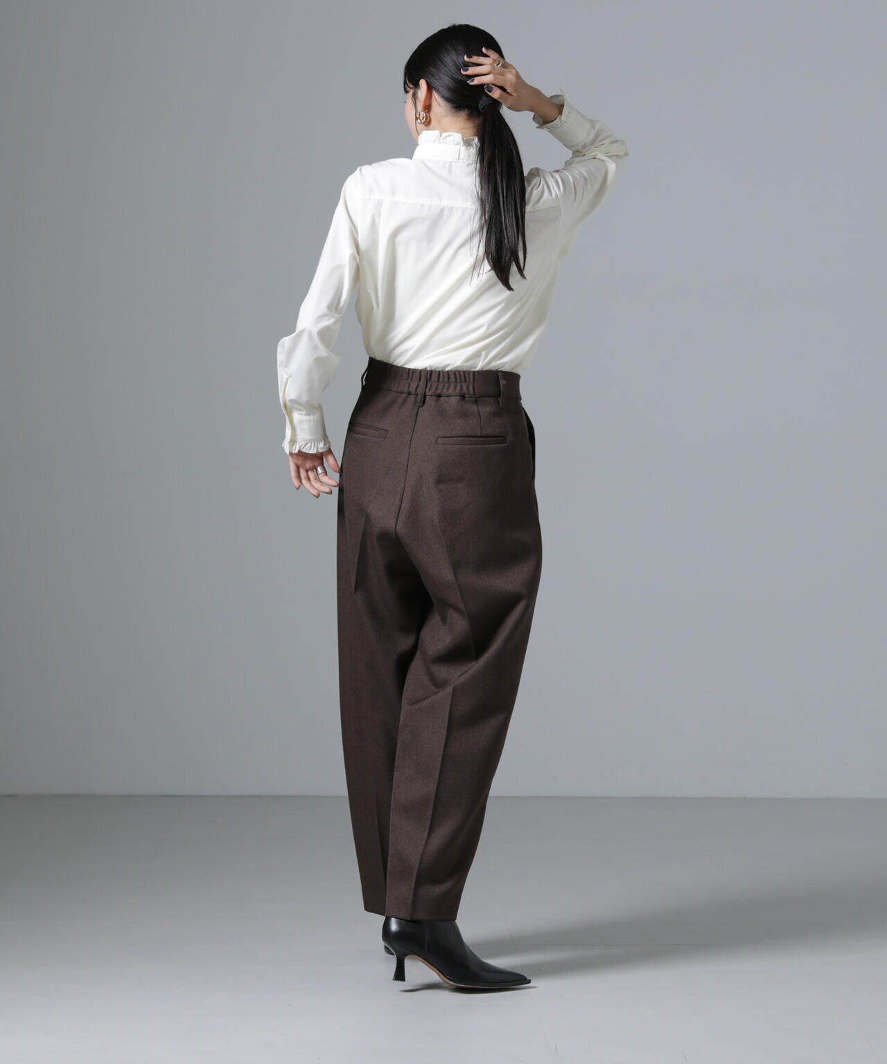 ツータックカーブパンツ 6734227318