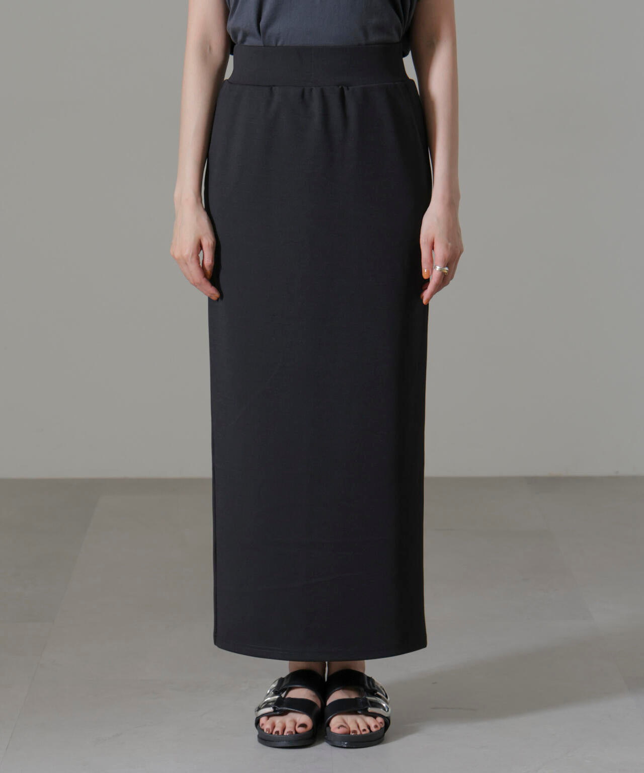 ポンチカットIラインマキシスカート 6734230309