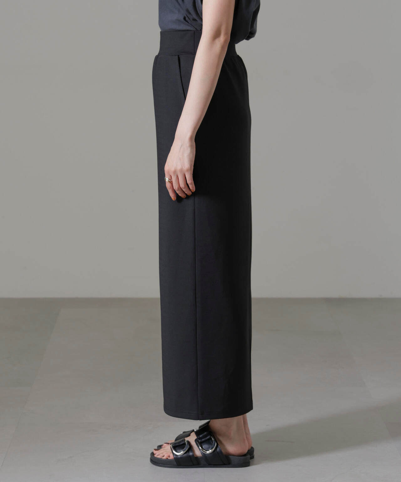 ポンチカットIラインマキシスカート 6734230309