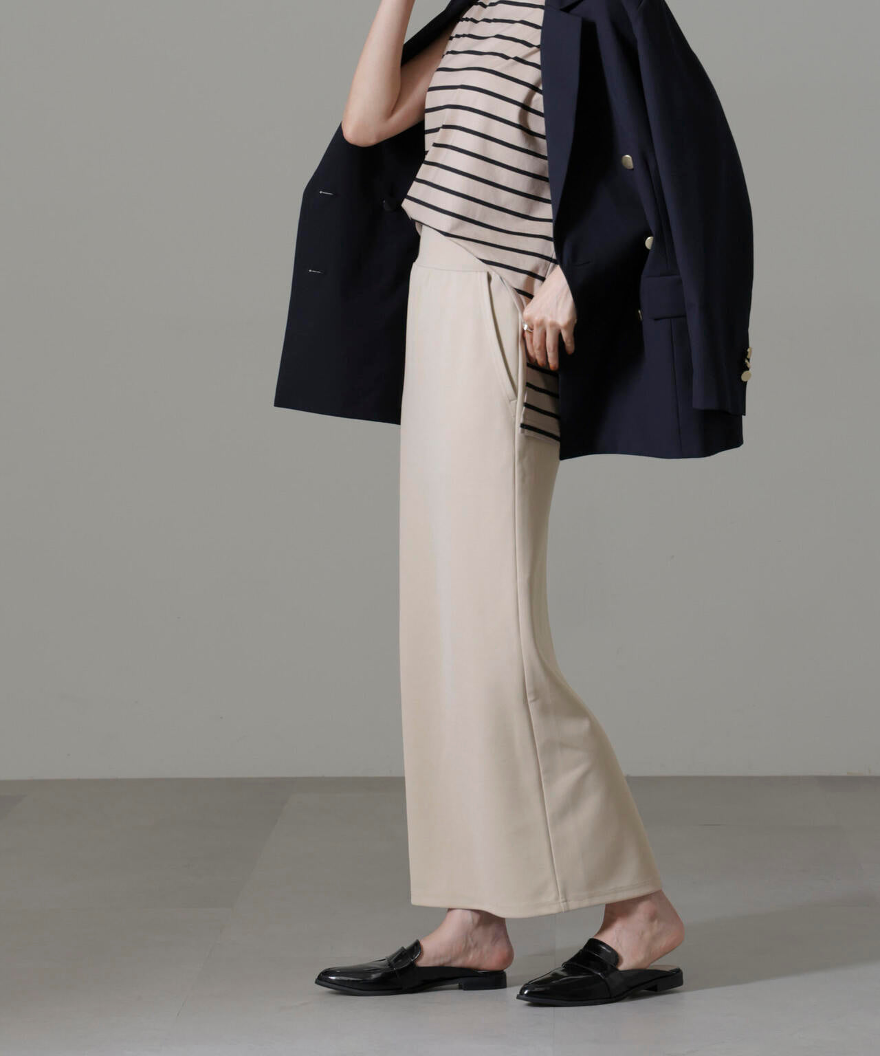 ポンチカットIラインマキシスカート 6734230309