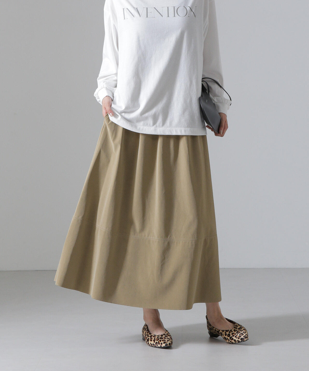 ピーチフェイクレザーボリュームスカート(セットアップ可) 6734230310