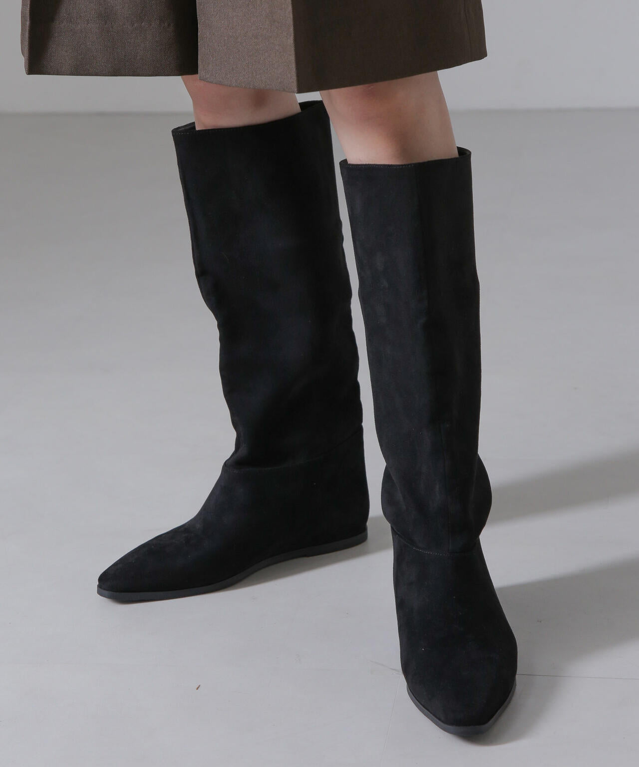 ルーズシルエットロングブーツ 6734236304