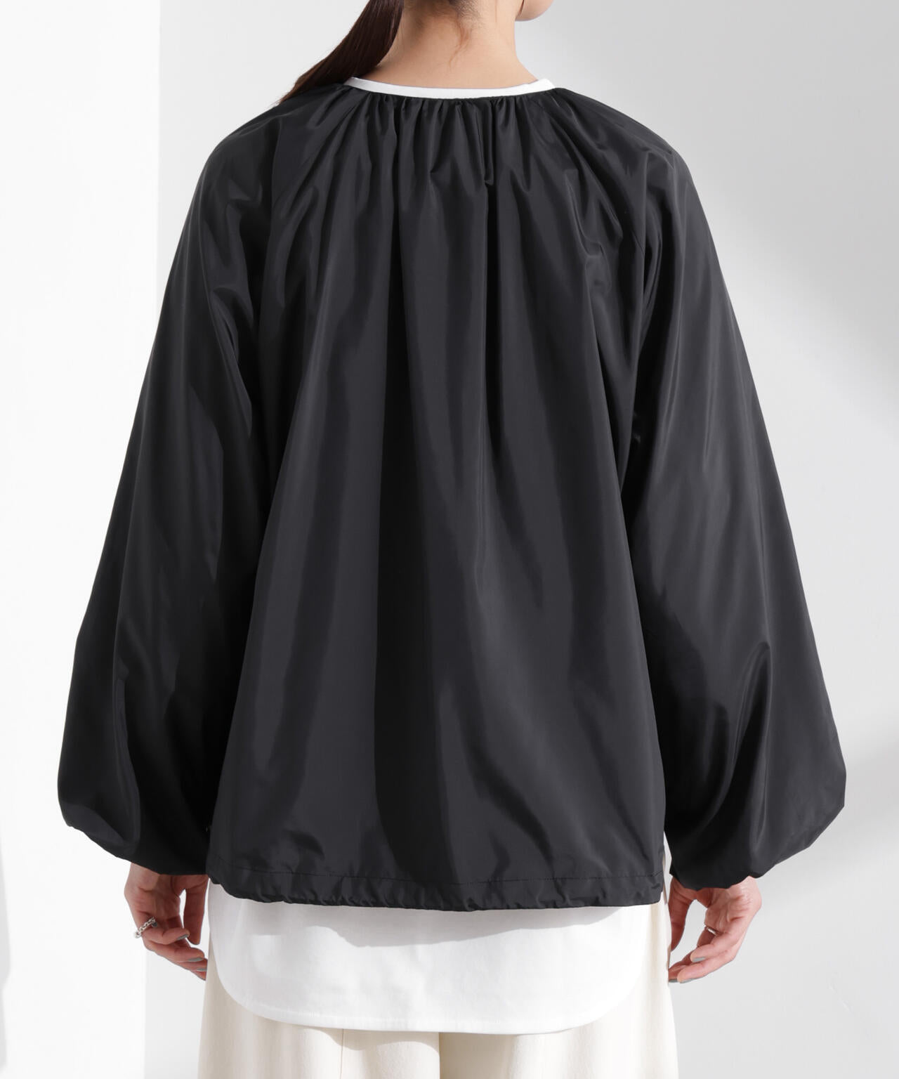 ソフトギャザージップブルゾン 6735112303