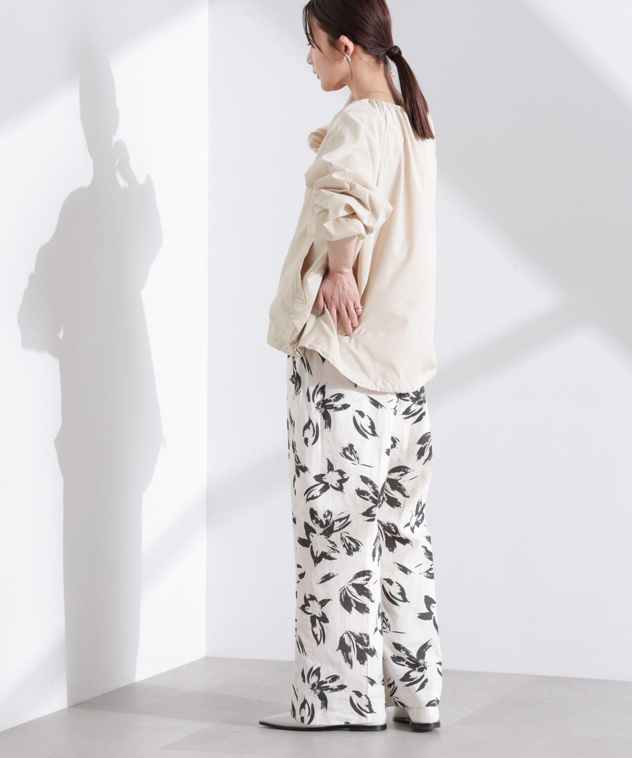 ソフトギャザージップブルゾン 6735112303