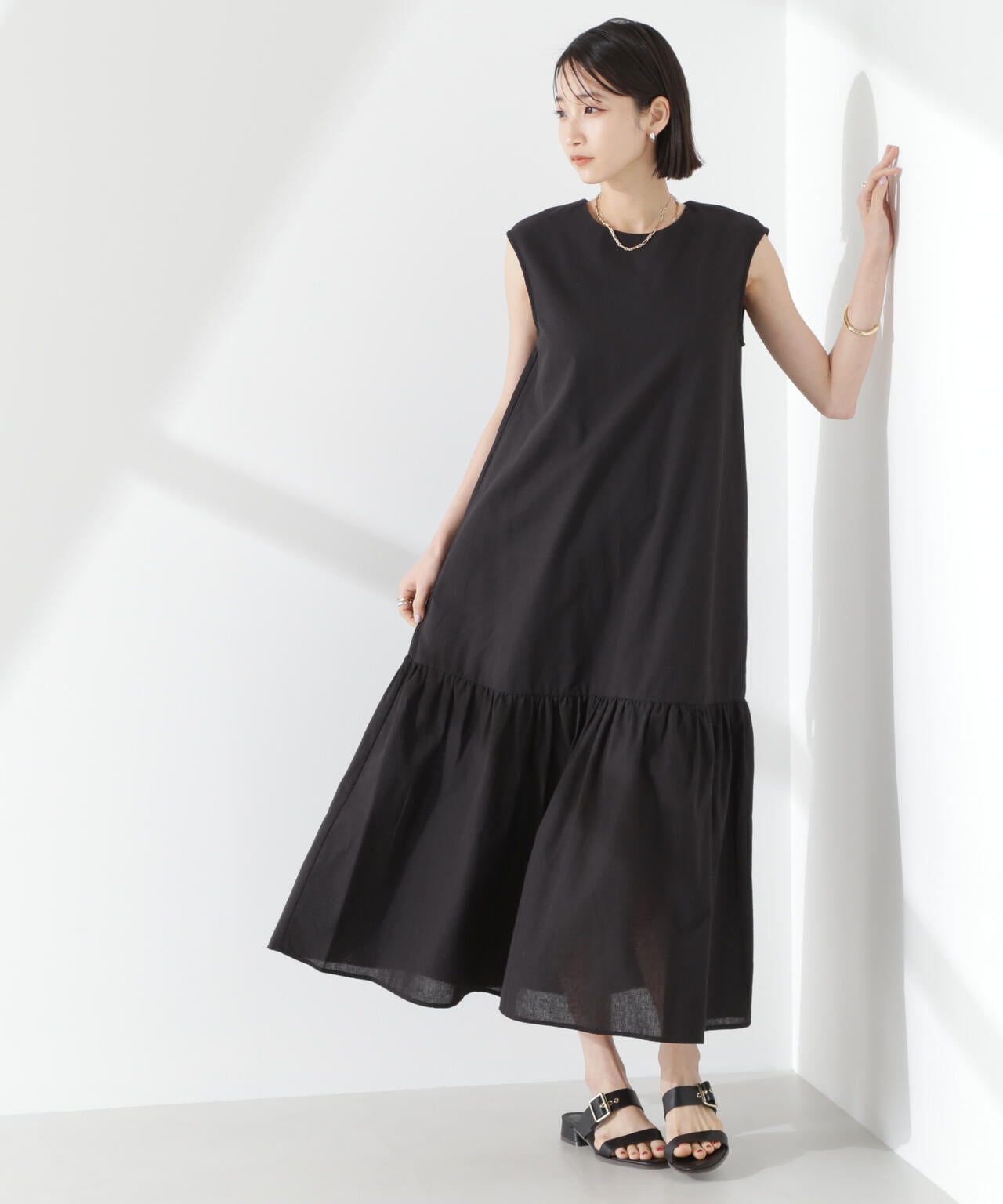 綿麻COOLMAXワンピース 6735119304