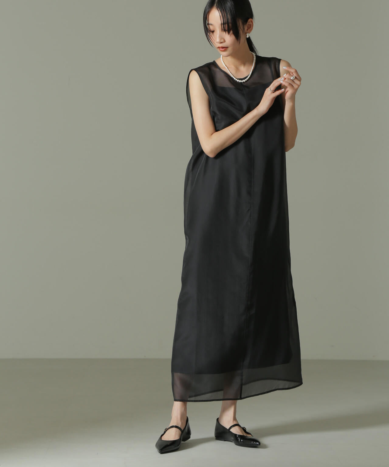 シアードレス&キャミソールワンピースセット 6735119307