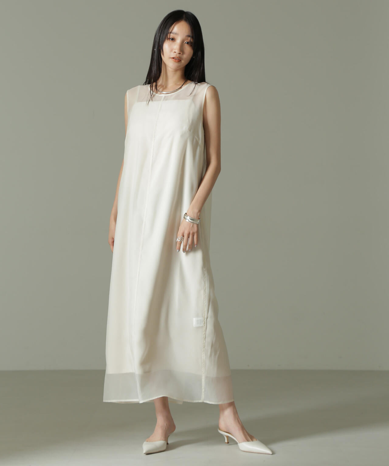 シアードレス&キャミソールワンピースセット 6735119307