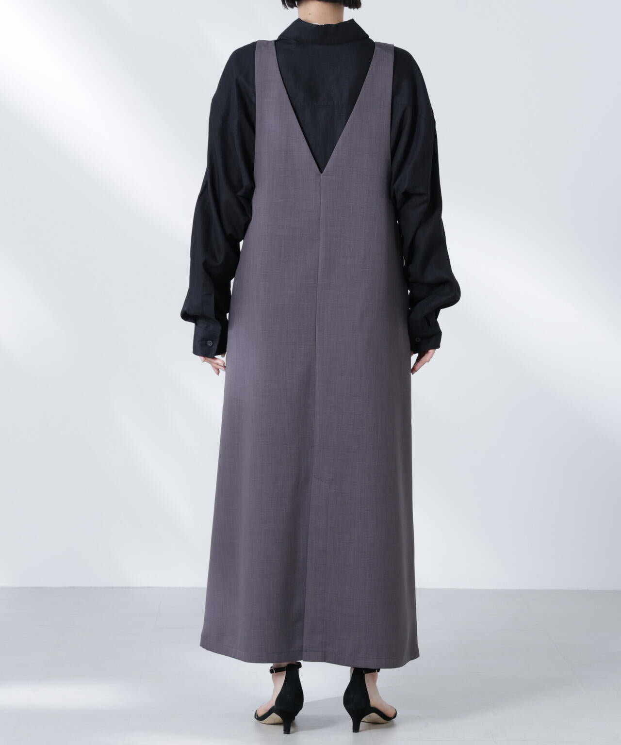 前後2wayサロペットワンピース 6735119330
