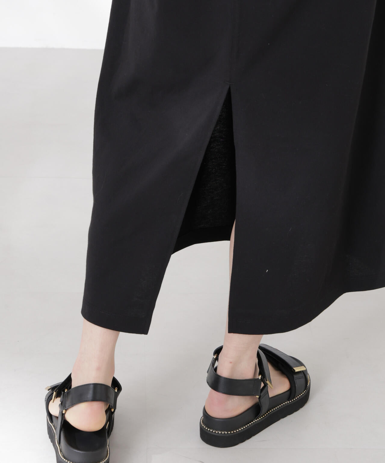 STORATECH 機能素材タックスリーブカットワンピース 6735119331