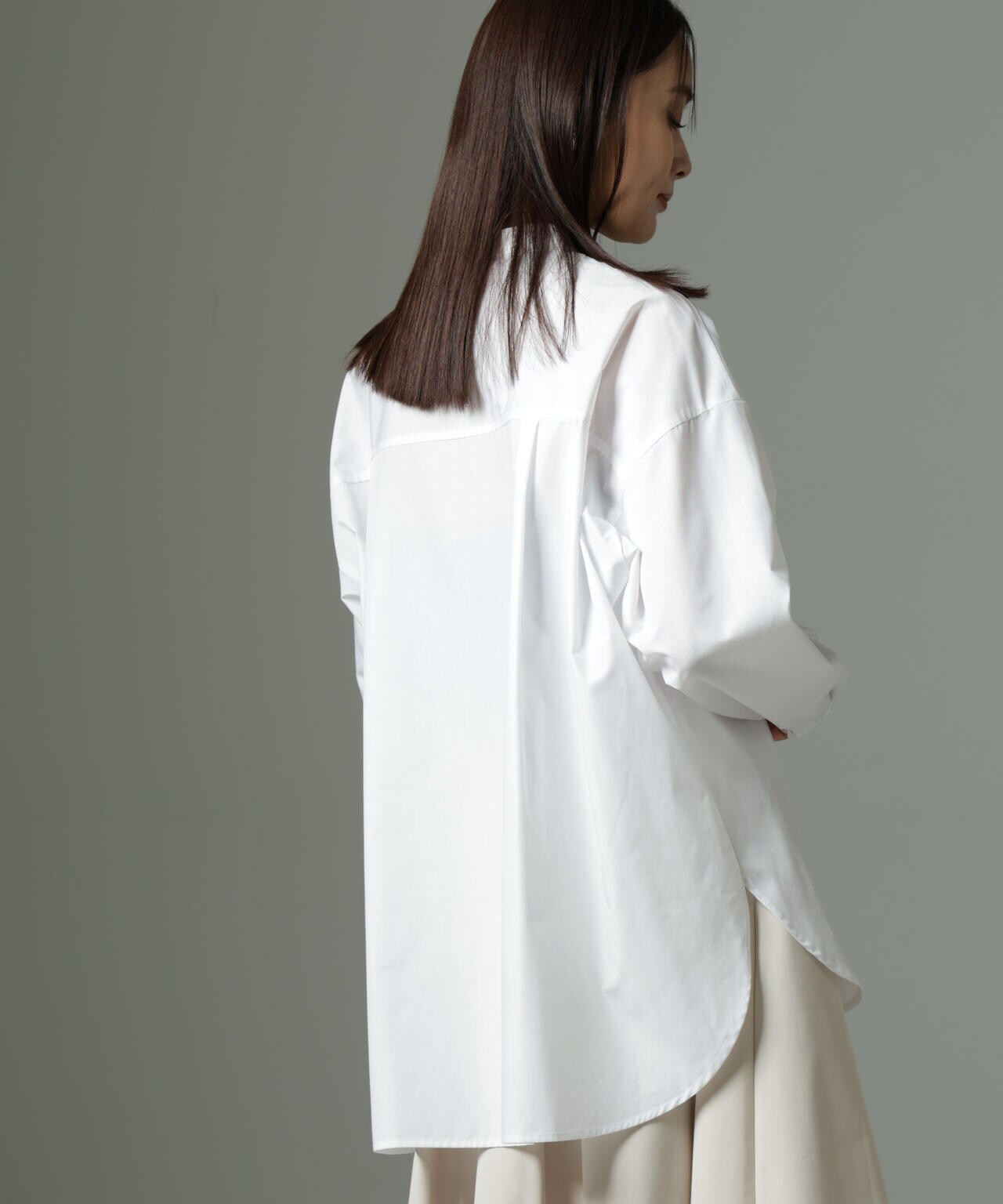 スタンドカラーシャツ 6735120302