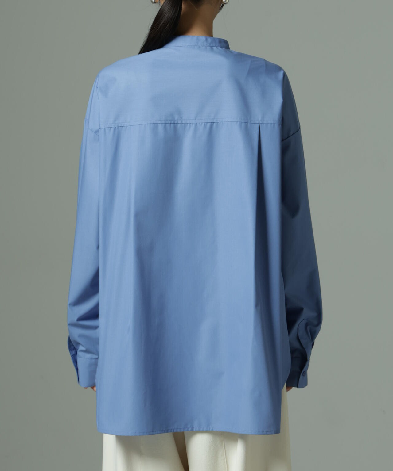 スタンドカラーシャツ 6735120302